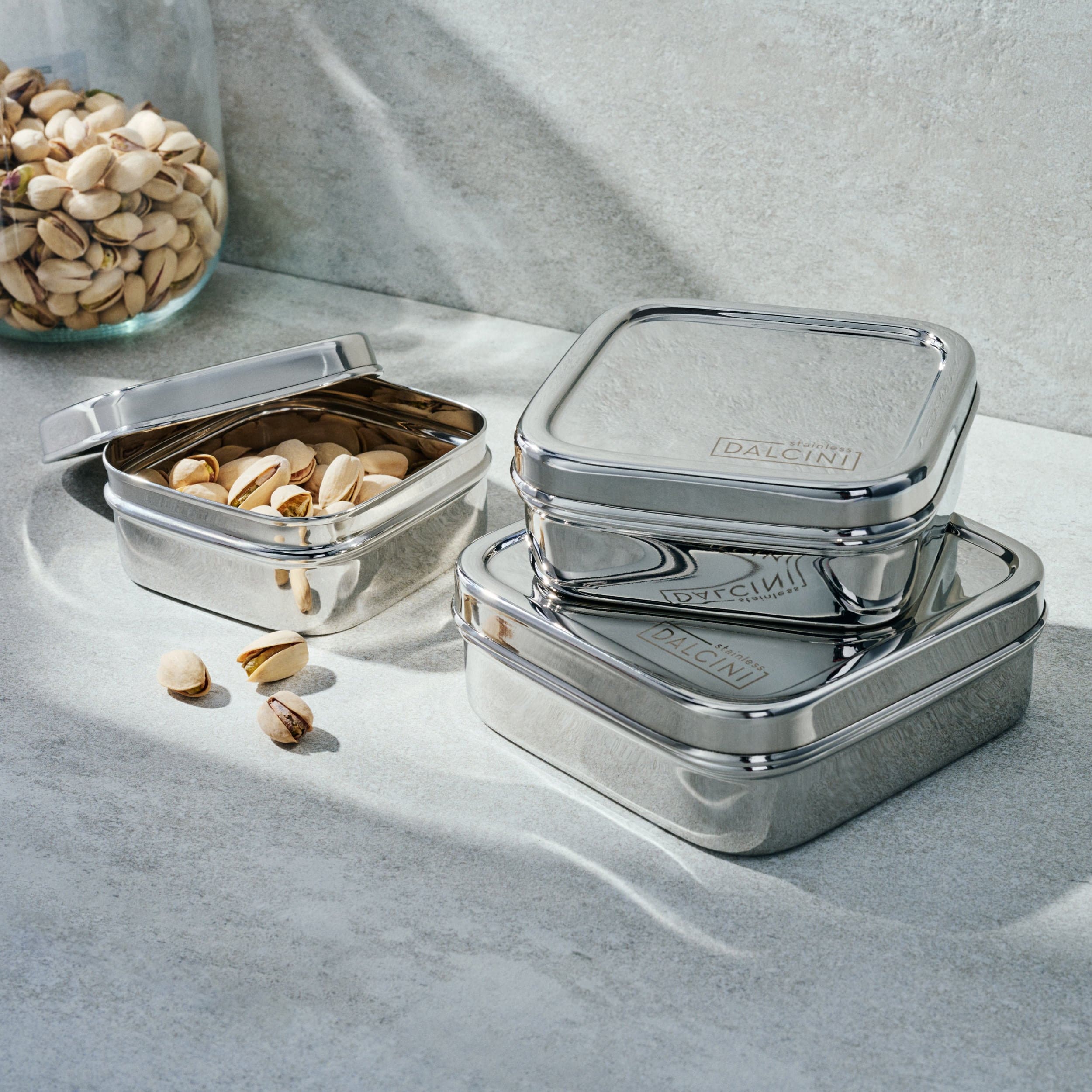 Square Trio | Set of 3 Durable Containers