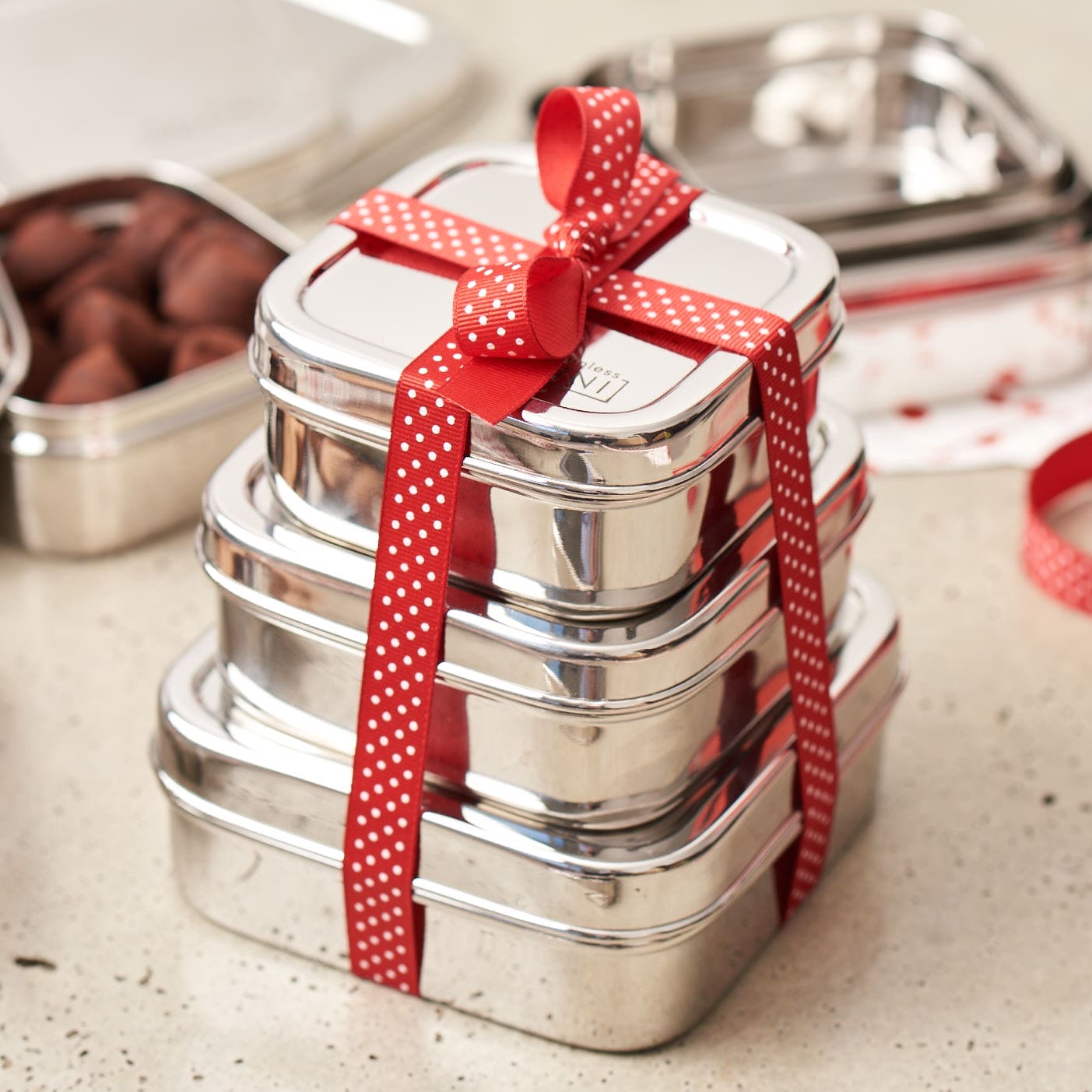 Square Trio | Set of 3 Durable Containers